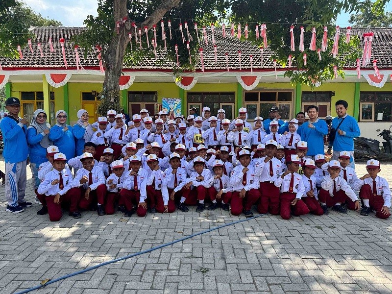 SDN 1 Lamongan Ikuti Lomba Gerak Jalan Tingkat Kecamatan Arjasa